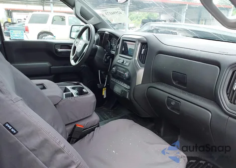 2024 Chevrolet Silverado 4Wd Double Cab Standard Bed Wt z USA, uszkodzony, nr VIN 1GCRDAED5RZ329833